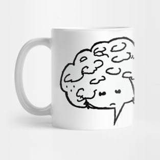 Sad cloud girl Mug